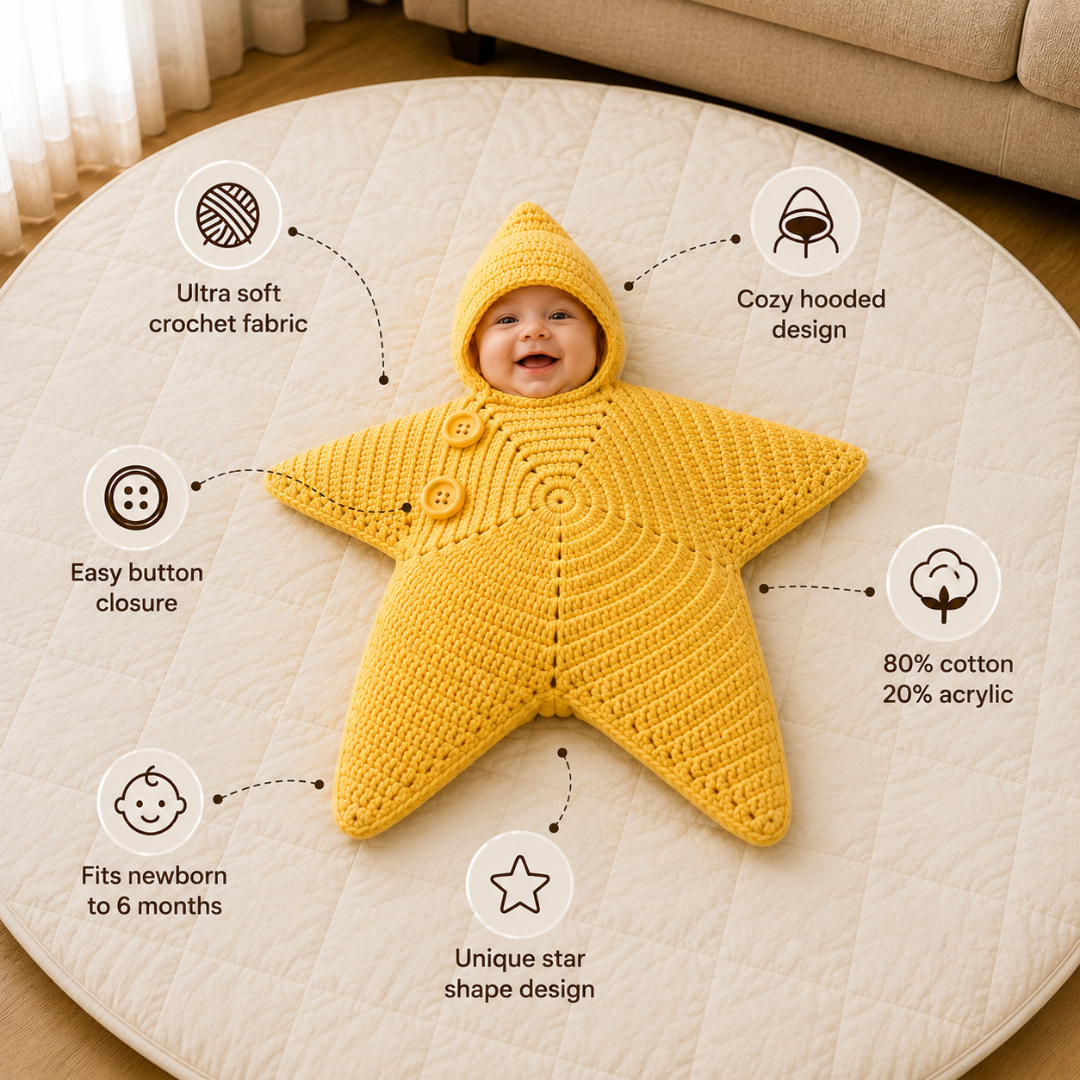Star Swaddle Suit