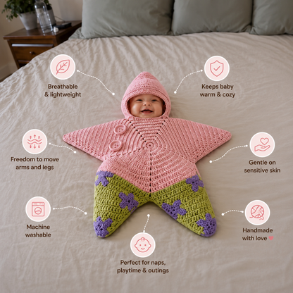 Star Swaddle Suit
