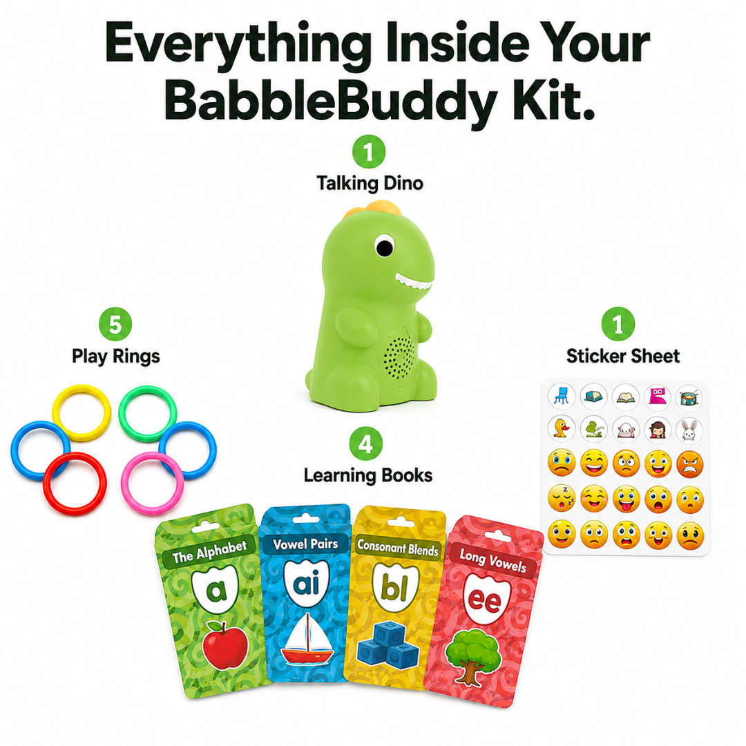 BabbleBuddy™ Talking Dino
